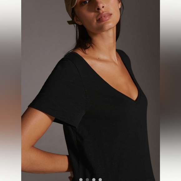 NWT Daily Practice by Anthropologie Knit Flounce Dress S - Picture 3 of 13